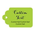 thumbnail image 1 of 100 PCS Personalized Paper Hang Tags Made Any Text Custom Tags Wedding Favor Gifts, 1 of 1