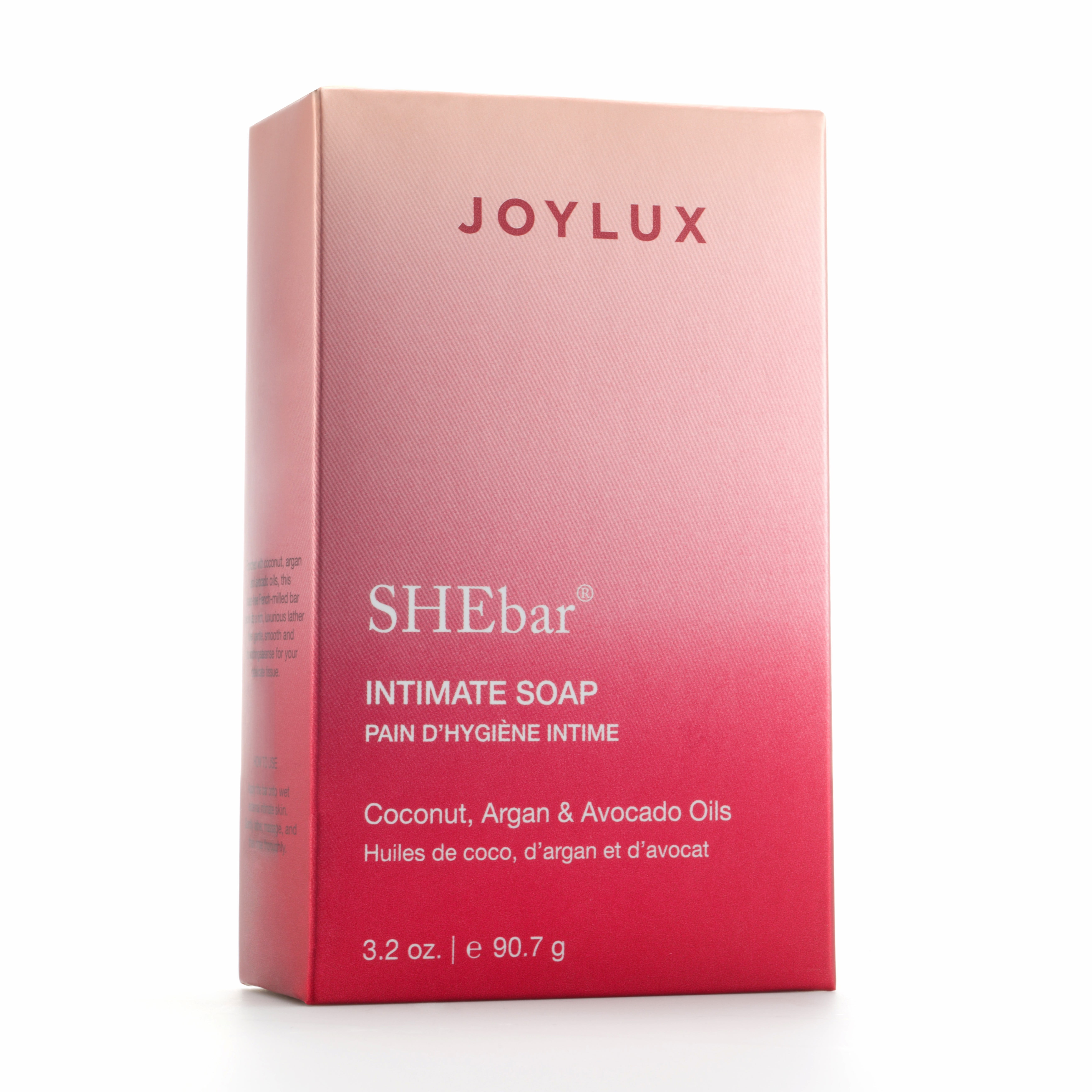Joylux Shebar Intimate Feminine Wash, pH-Balanced Formula, Clean & Gentle Ingredients, 3.2 oz Bar