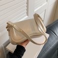 thumbnail image 4 of Bolso de cuero para mujer con correa ajustable bolso cruzado para axila bolso de compras, 4 of 9