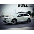thumbnail image 2 of WellVisors Side Window Wind Deflector Visors - Subaru XV 13-up 2013 2014 2015 2016 with Black Trim, 2 of 4