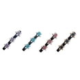 thumbnail image 2 of Hair Clip Four Leaf Hair Clip Set 4Pcs Acrylic Rhinestone Hair Accessories for Styling Bangs,9cm JASKFLY, 2 of 9