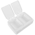 thumbnail image 6 of Niceauty 1Set Portable Travel Cotton Swab Holder Plastic White Dustproof for Travel, 6 of 8