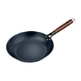 thumbnail image 1 of Sartén Wok de Fondo Plano Wok Utensilios de Cocina con Mango de Madera Wok de Cocina Wok de Hierro Wok Antiadherente Wok para Cocina a Gas Inducción 31 cm, 1 of 8