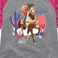 thumbnail image 3 of Spirit Riding Free - Abigail Boomerang - Toddler And Youth Girls Raglan Graphic T-Shirt, 3 of 4