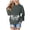Dark Gray, variant on Yuhangmm Halloween Sweatshirts for Women Fashionable Casual Halloween Printed Hooded Zipper Sweatshirt for Women with Seasonal Graphic Black L