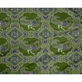 thumbnail image 4 of oneOone Polyester Lycra Forest Green Fabric Mandala & Peacock Block Sewing Craft Projects Fabric Prints By Yard 56 Inch Wide, 4 of 4