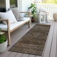 thumbnail image 6 of Addison Rugs Chantille Indoor/Outdoor Transitional Geometric Brown Washable Runner Rug, 2'3" x 7'6", 6 of 6