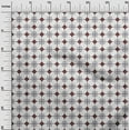 thumbnail image 2 of oneOone Georgette Viscose Fabric Square & Triangle Geometric Decor Fabric Printed BTY 42 Inch Wide, 2 of 4