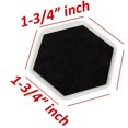 thumbnail image 5 of CHOK 4 Pcs Patins de Meubles Réutilisables Magic Movers Protecteur de Sol pour Tapis en Bois, 5 of 5