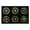 Silver, variant on ZTTD 6 Pieces Cell Phone Blocker Protection Neutralizers Stickers for Smart Phones Tablets Laptops Computer WiFi Priner TV Electronic Devices - Gold
