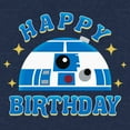 thumbnail image 2 of Men's Star Wars Cute R2-D2 Happy Birthday Graphic T-Shirt, 2 of 4