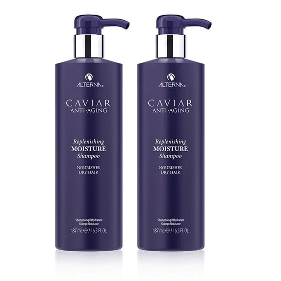 Alterna Caviar Anti-Aging Replenishing Moisture Shampoo, 16.5 oz 2 Pack