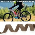 thumbnail image 3 of Bike Handlebar Tape Non-Slip Bicycle Handlebar Grip Tape Brown 1 Pair, 3 of 6