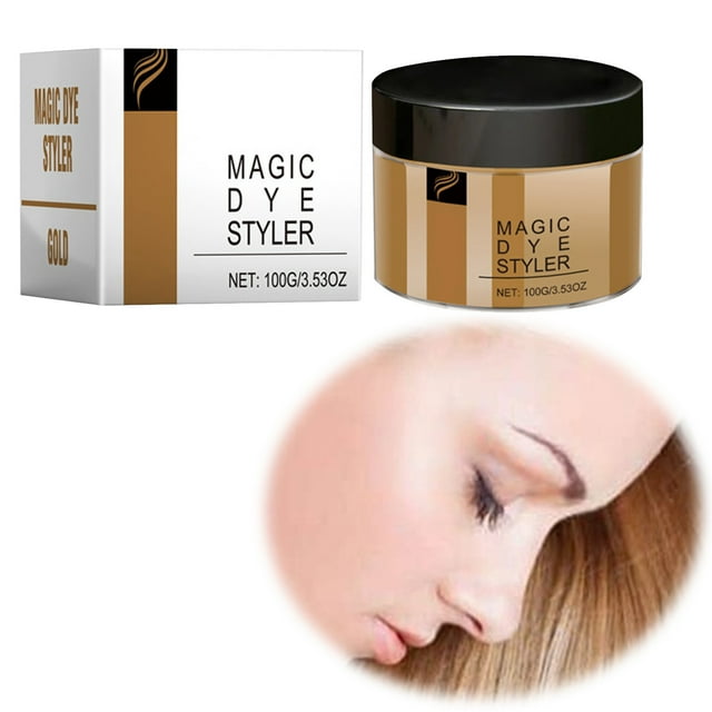 Hair Wax Series Colorful Hair Color Gentle Moisturizing Hair Care Easy Coloring Hair Lotion