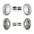 thumbnail image 1 of Transit Auto Front Rear Coated Disc Brake Rotors and Semi-Metallic Pads Kit for Car 2004 Ford F-150 4WD with 5 Lug Wheels 11th Digit Of Vin Is C KGS-101581, 1 of 11