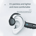 thumbnail image 4 of New X6 Bone Conduction Bluetooth Wireless Headset Waterproof Swimming Neck-Hanging Headset Running IPX8 Waterproof, 4 of 6