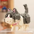 thumbnail image 4 of Juego de bloques de construcción Pet Cute Grey Cat 673 piezas para niños y niñas, 4 of 4