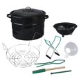 thumbnail image 1 of Granite Ware 9 Piece Enamelware Water bath Canning Pot with Canning kit Colander and Rack Canning Supplies Starter Kit, 1 of 1