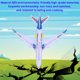 thumbnail image 1 of Avión A380 Avión Modelo Eléctrico De 43 Cm De Largo Con Sonido Y Luz Juguetes Para Niños, 1 of 7
