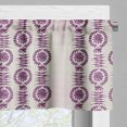 thumbnail image 5 of Ambesonne Floral Valance & Curtain, Vertical Aligned Flower Art, 55"x45", Pale Taupe Purple, 5 of 7