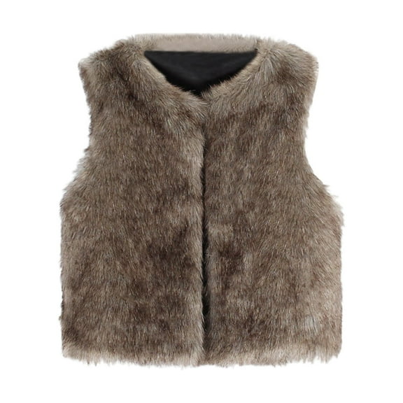 Toddler Baby Girls Boys Winter Warm Vest Girls Vest Sleeveless Winter Coats for Kids Zip Windproof Padded Vest Jacket Warm Coat Vest Jacket