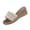 Beige_010, variant on Women's Pearl Embellished Wedge Slide Sandals, open toe slip-on platform shoes with elegant beaded strap, perfect for summer dressy and casual occasions. Beige 8.5（EU-41）