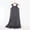 Dark Gray, variant on Asxite Womens Pajamas Solid Ruffle Sleeveless Loose Breathable Casual Loungewear Nightgown