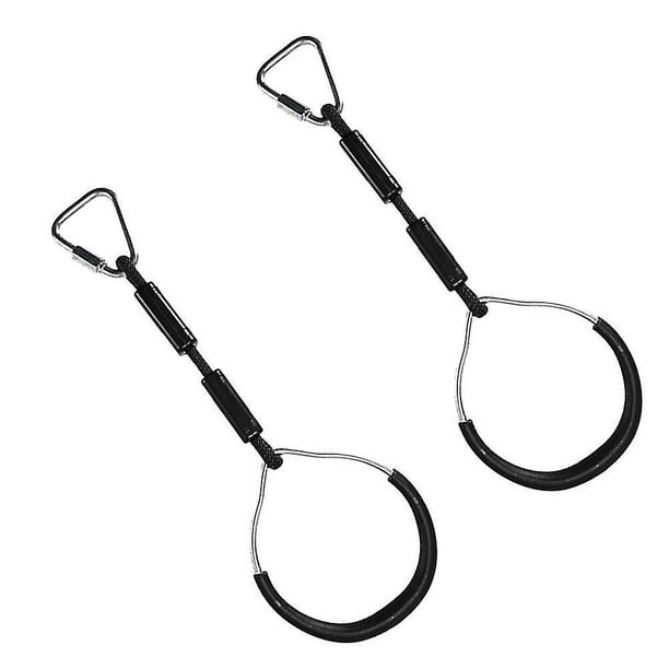 De anillos de gimnasia para columpio, juegos de juego para patio trasero al aire libre, anillo de escalada, anillo de obstáculo, juego de juguetes de columpio para ZefeiWu 8390612584268