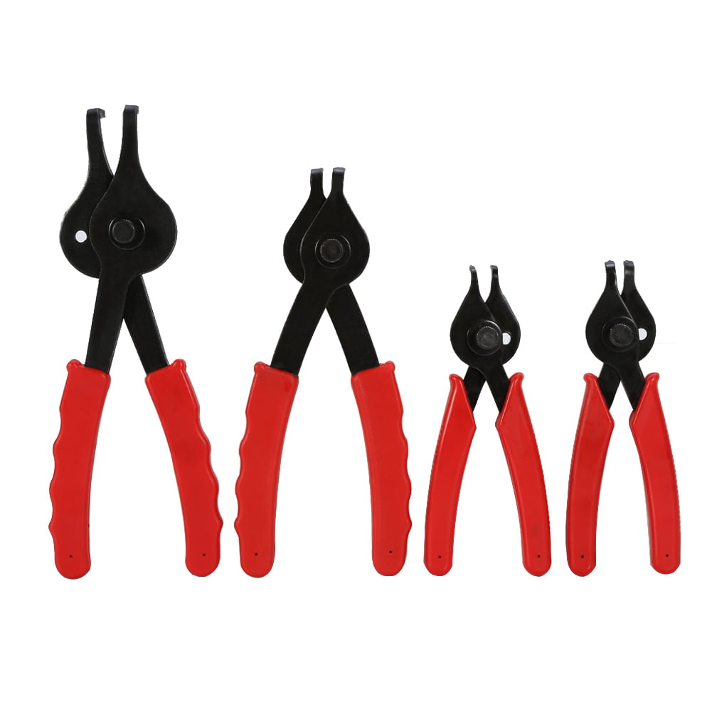 11pcs Ring Pliers Snap Rings Plier Set Heavy Duty With Case Bend Straight Tools 