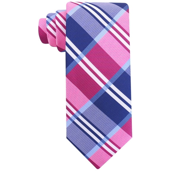 Scott Allan Mens Buffalo Plaid Necktie