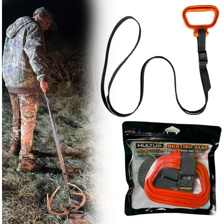 MULTUS Deer Drag Tie Down Hunting Gear - 4 Pack
