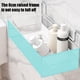 thumbnail image 5 of Cesta de Almacenamiento de Pared | Organizador de Estantes Metálicos para Baño | Especiero de Cocina | Instalación Sencilla Sin Agujeros | Drenaje de Malla Resistente | Soporte para Artículos de Toca, 5 of 6
