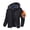 Black, variant on Men's Waterproof Ski Jacket Fleece Lined Warm Winter Snow Coat Mountain Windbreaker Hooded Raincoat