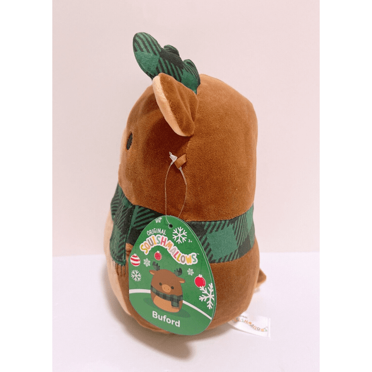 Squishmallows 2023 Christmas Squad 12 Inch Buford the Moose Plush
