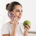 thumbnail image 6 of for iPhone 11 Case, Cute Luxury Shiny Tin Foil Pleated Design for Women Girls Sparkly Electroplated Phone Case Slim Fit Flexible Soft TPU Shockproof Protective Case Cover 6.1 inch Rose Gold, 6 of 11