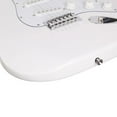 thumbnail image 5 of Ktaxon Beginners 6-Strings Electric Guitr with Guitar Bag, Cord, Strap, Accessor, White, 5 of 7