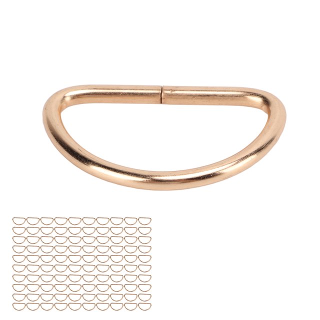 Accesorio para collar de perro, 100 Uds. Anillos en D Collar para perro Anillos en D Anillos en D semicirculares diseñados a medida