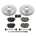 thumbnail image 3 of PowerStop Rear Z23 Evolution Sport Carbon-Fiber Ceramic Brake Pad and Drilled & Slotted Rotor Kit Fits: BMW Select Models K6416, 3 of 10