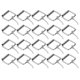 thumbnail image 4 of 20 unids hebillas de cinturón brillante color brillante superficie resistente durable fadeless amplia aplicación metal buckle4mm, 4 of 8