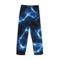 thumbnail image 5 of Disketp Blue Lightning Men'S Pajama Pants - Ultra Soft Fleece Sleep And Lounge Pants (Size: S-Xxl), 5 of 9