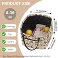 thumbnail image 6 of Yuyamidu Western Cowboy Fabric Laundry Basket Quilted Laundry Basket for Bedroom Portable Folding Storage Laundry Nursery Hamper 12.59'' x 11.02'' x 10.62'', 6 of 6
