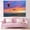 ROP9001, variant on Sky Cloud Tapestry Pink Blue Moon and Stars Starry Night Wonderland Fantasy Dreamland for Girls Princess Home Decor Art for Living Room Bedroom Dorm Fabric Wall Hanging