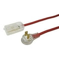 thumbnail image 3 of Woods 64600701 8 ft. Fabric Cube Tap Extension Cord, Red, 3 of 3