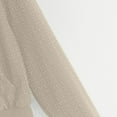 thumbnail image 4 of Liquidation à Moins de 10!Ofreoo Veste Décontractée Unie à Fermeture Éclair avec Poche 50 % de Réduction! Kaki TTG, 4 of 5