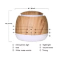 thumbnail image 3 of White Noise Machine and Aromatherapy Essential Oil Diffuser,with 7-Color Lights,10 Soothing Sounds, 2 Night Light,3 Timer and Waterless Auto Shut Off Sleep Sound Machine, 3 of 6