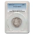thumbnail image 1 of 1876-CC Liberty Seated Quarter MS-63 PCGS, 1 of 3