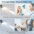 thumbnail image 5 of USB Rechargeable Medical Pen Light with Pupillometer LED Warm Light/White Light Pen Light for Nurse Doctor Gift, 5 of 5