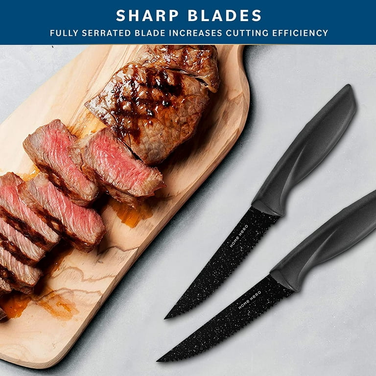 Coated Steak Knife Set