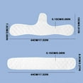 thumbnail image 4 of 20PCS 17.3in Sweat Pads for Bras, Cotton Bra Liners Under Bra Pads To Absorb Sweat, Cotton Women Tummy Liners, Reusable Sweating Supplies, 4 of 8