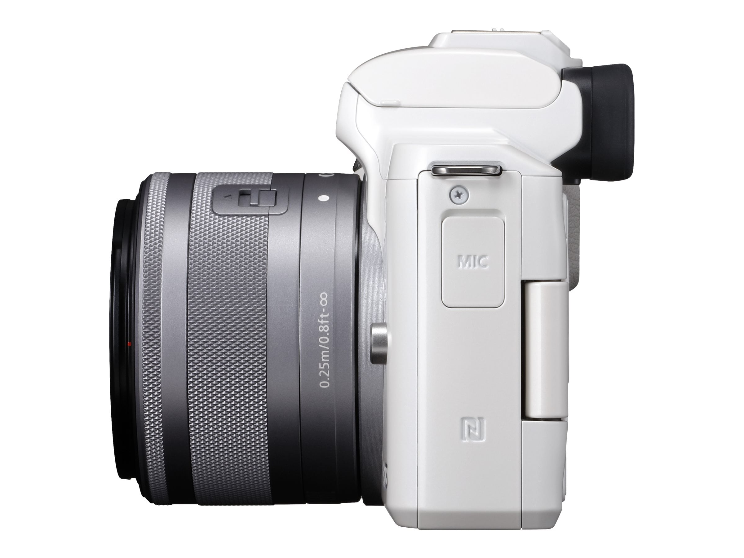 Canon EOS M50 Mark II 24.1MP Mirrorless Camera with Lens